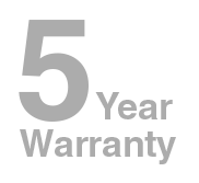 WRT Garantía global de 5 años