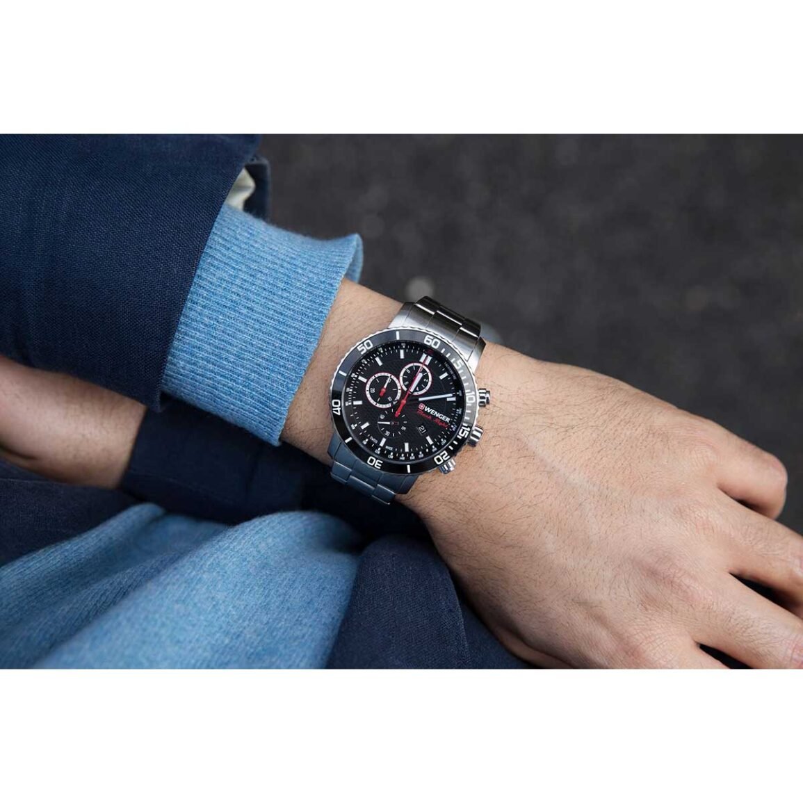 Wenger Roadster Black Night Chrono - 01-1843-106