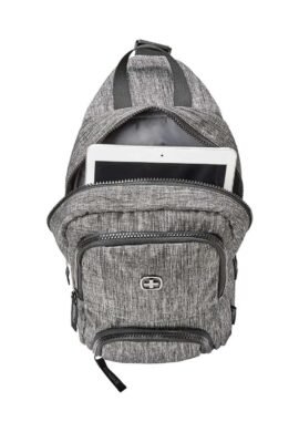 Modern Lifestyle, Console Crossbody Bag, Charcoal Heather